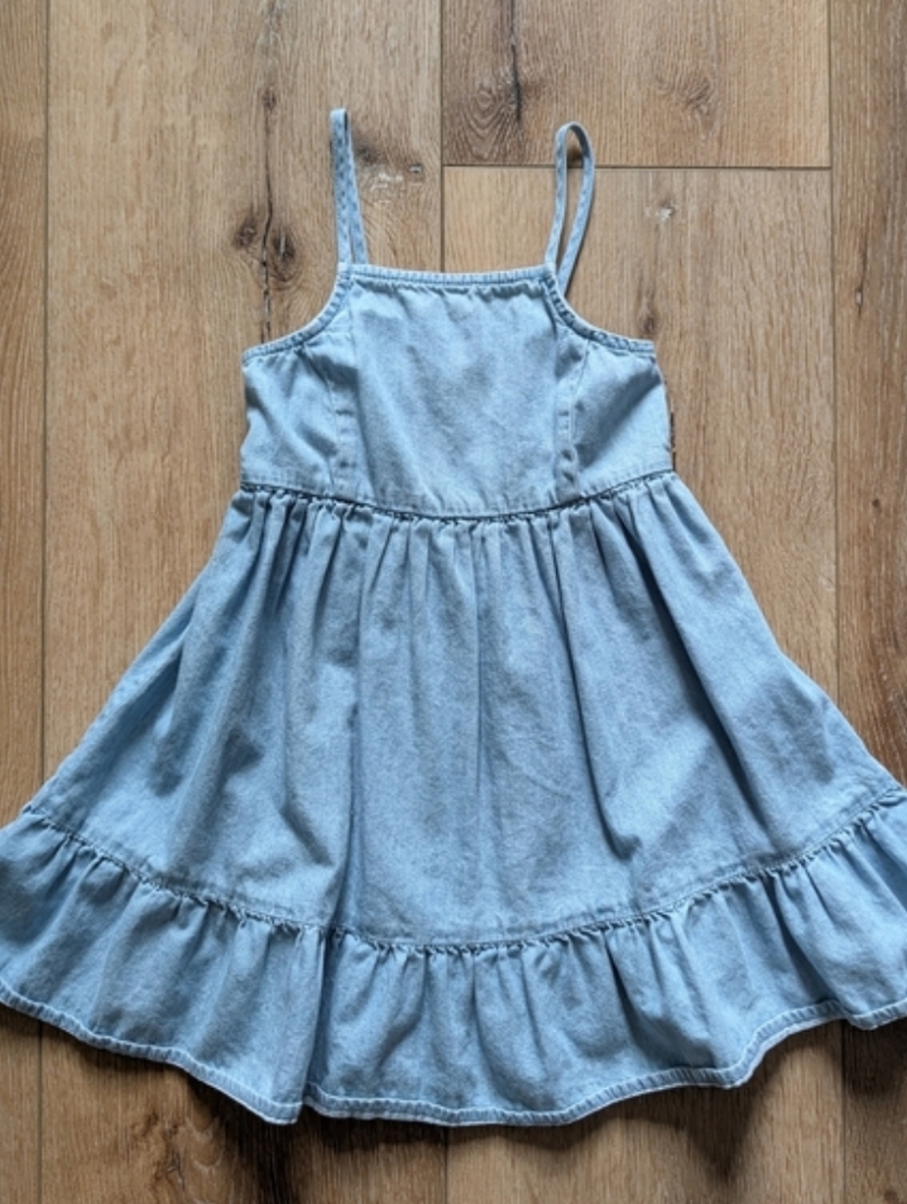 Soft Denim Chambray Dress Sz 3t